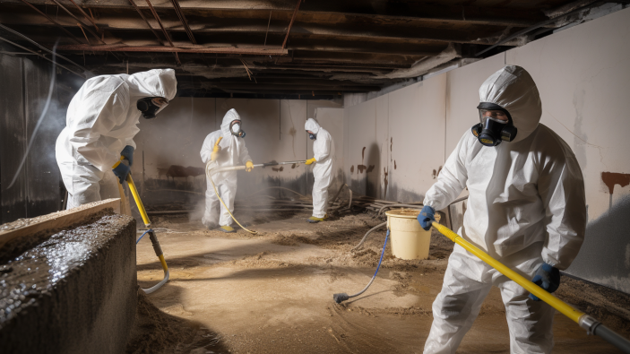 Mold removal by prefessionals
